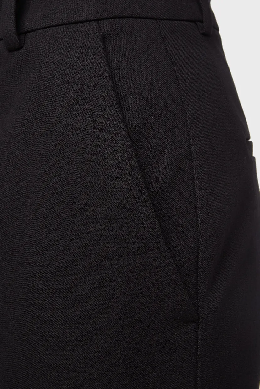 Женские черные брюки STRETCH GABARDINE SLIM ANKLE 3