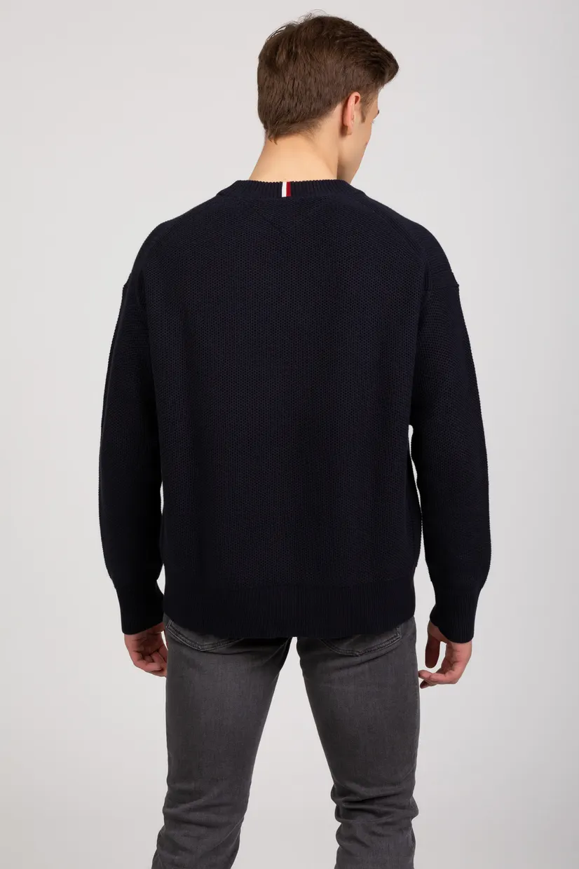 Свитер ICON EMBROIDERED STRUCTURED CREW 3
