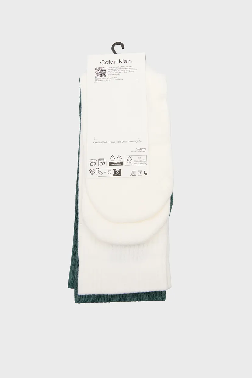 Носки CKJ MEN SOCK 2P BACK LOGO 3