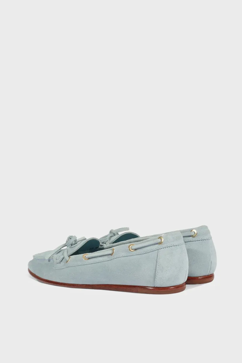 Лоферы CALC-FSR  HEAVY SUEDE    |LIGHT AZURE 3