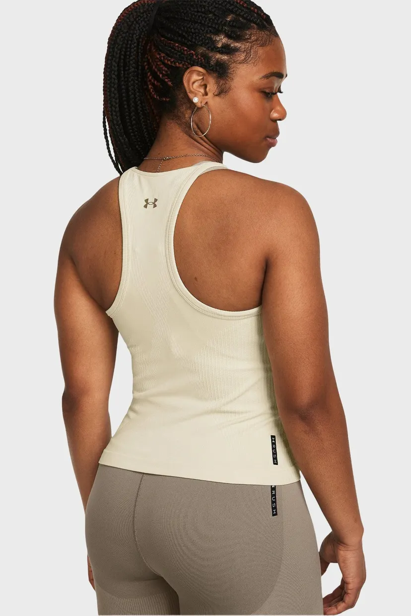 Женский бежевый топ Vanish Elite Seamless Tank 3