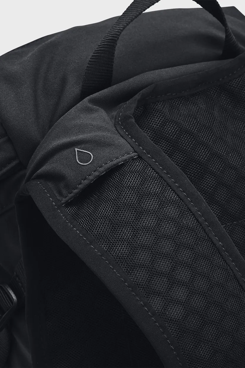 Черный рюкзак UA Flex Trail Backpack 3