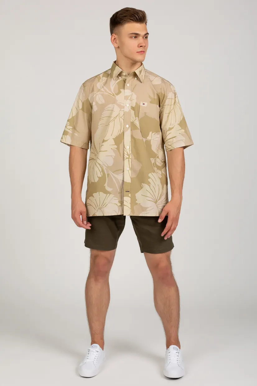 Рубашка с коротким рукавом CASUAL FLORAL CAMO PRT SHIRT S S 5
