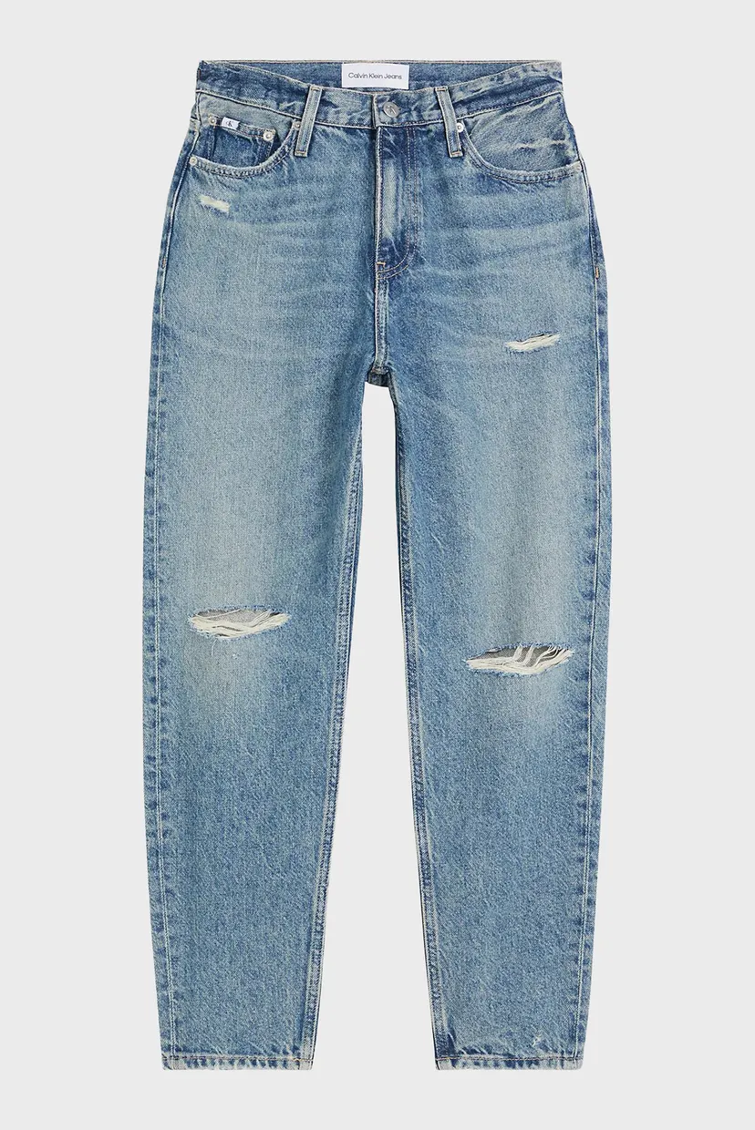 Женские синие джинсы MOM JEAN 5