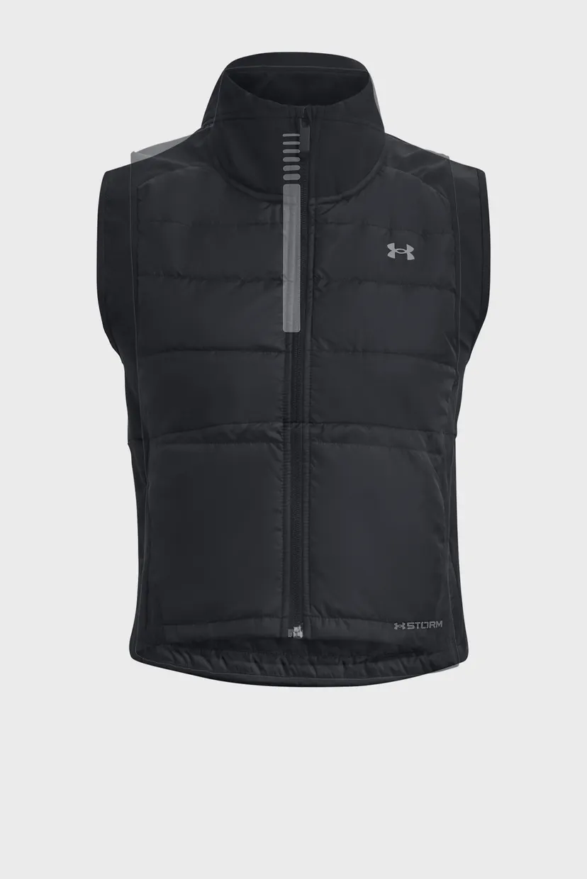 Женский черный жилет UA STRM SESSION RUN VEST 6