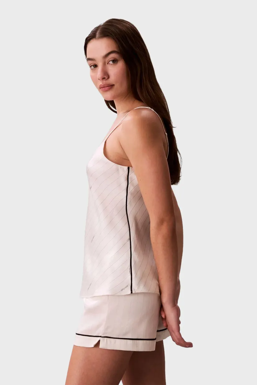 Майка SATIN CAMI W PIPING 3