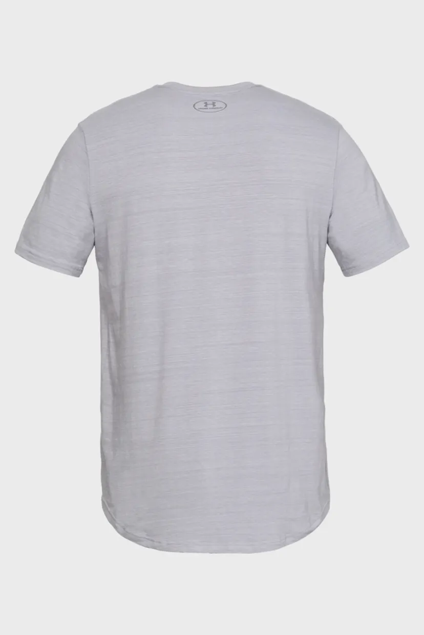 Мужская серая футболка PROJECT ROCK RESPECT TEE 10