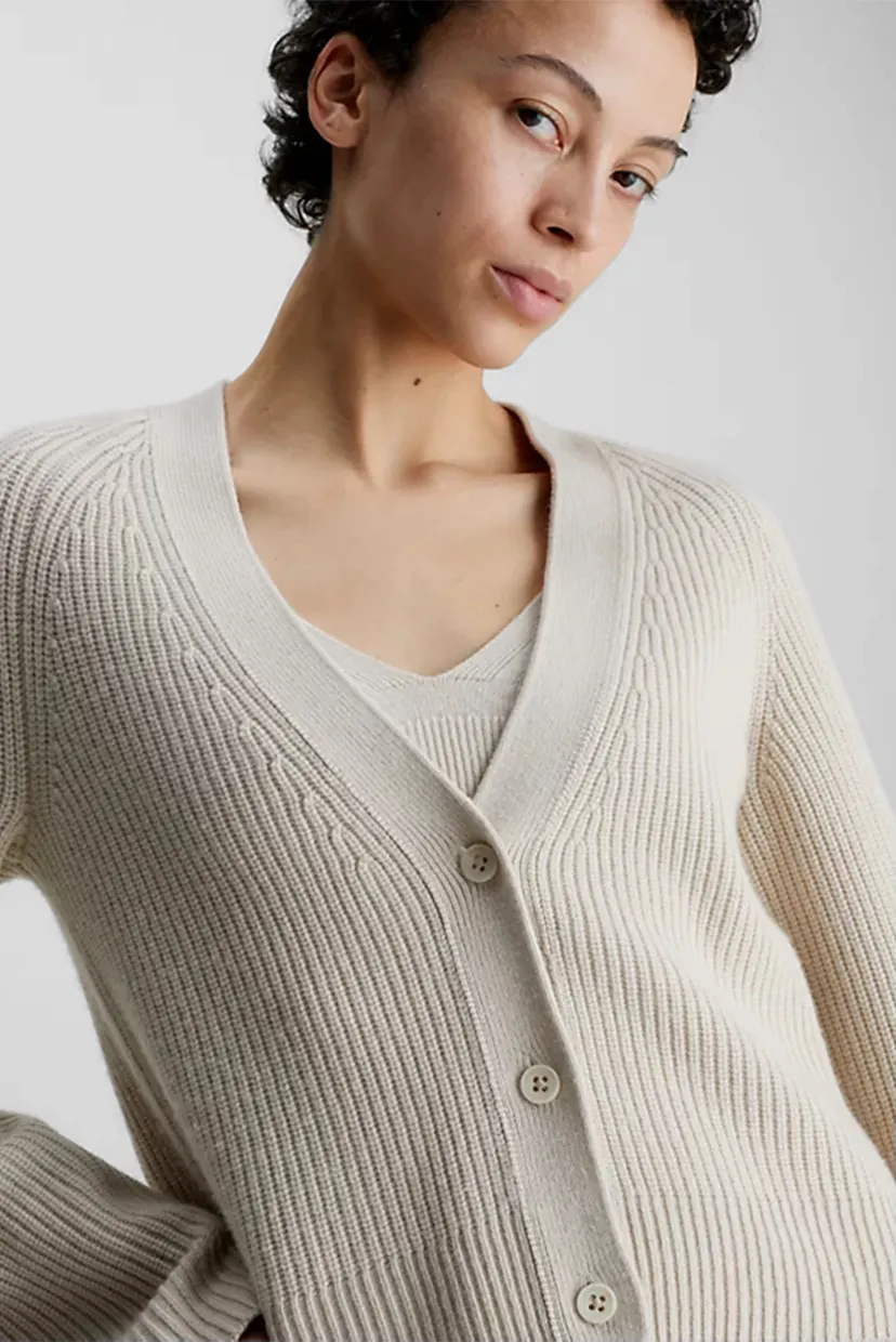 Кардиган RECYCLED WOOL CARDIGAN 3