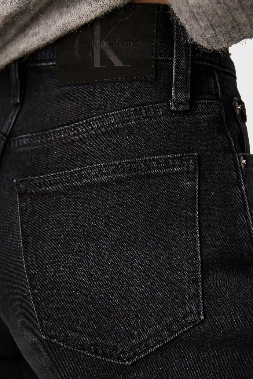 Женские черные джинсы MOM JEAN 4