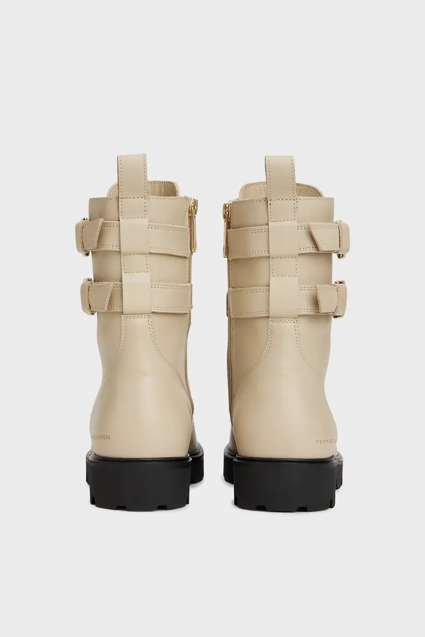 Ботинки TOMMY HILFIGER LTHR BIKER LACEUP 5