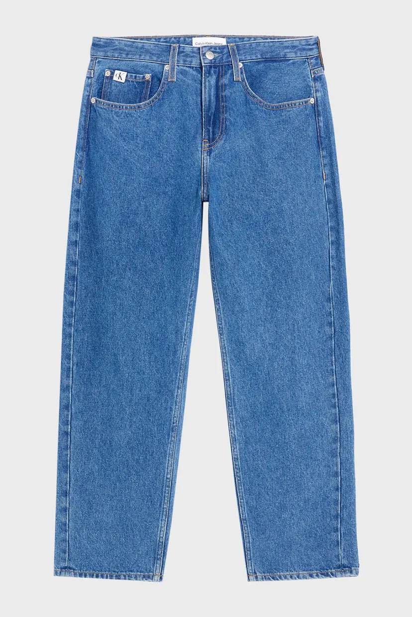 Мужские синие джинсы 90S STRAIGHT CROP 5