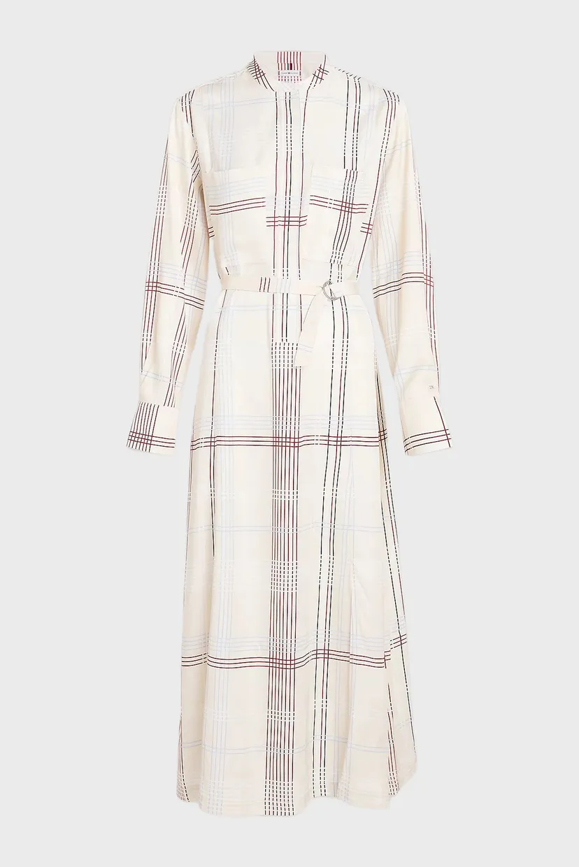 Платье RWB CHECK FLUID MIDI DRESS 5