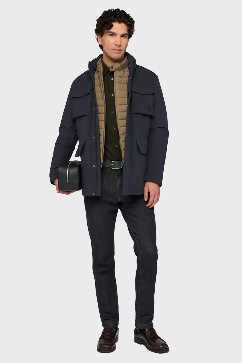 Джинсы MJ301D70 CHINO AVIATOR 301 SLIM FIT - BLACK DENIM SW 4