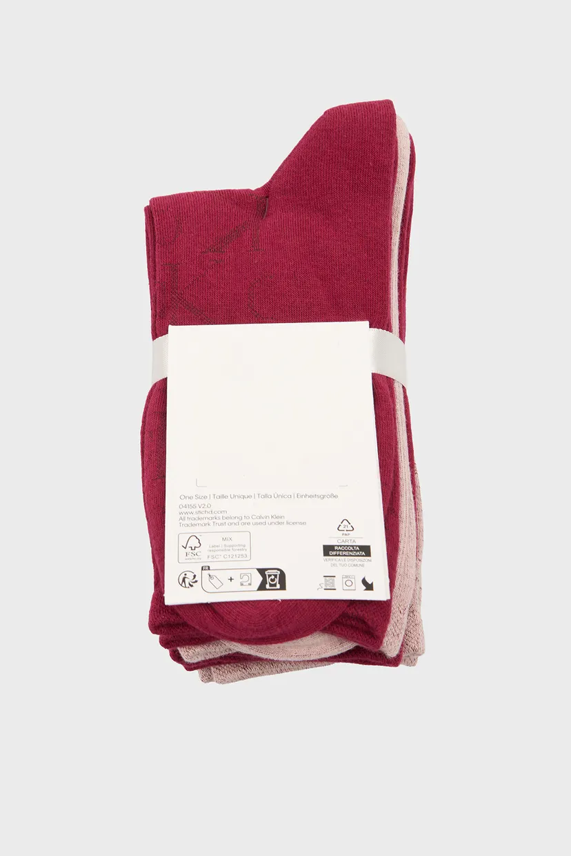 Носки CKJ WOMEN SOCK 4P HOLIDAY PACK 3