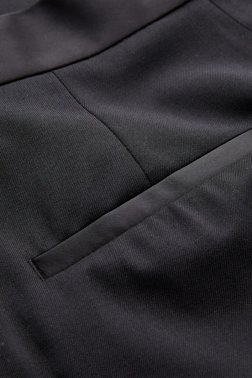 Шалбар WOOL TUXEDO STRAIGHT PANT 4