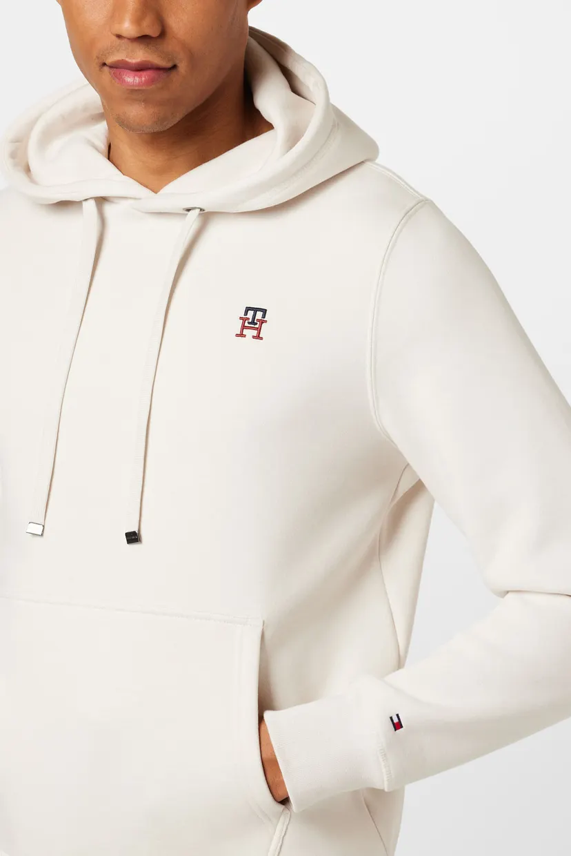 Мужское белое худи SMALL IMD HOODY 4