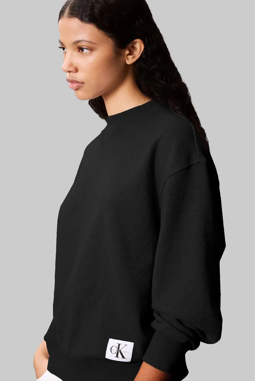 Свитшот A- LS BADGE LOGO TERRY CREW NK 4