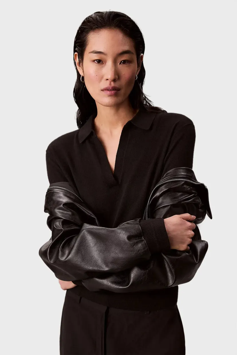 Поло LS JNY EXTRAFINE MERINO SWTR 14G 6