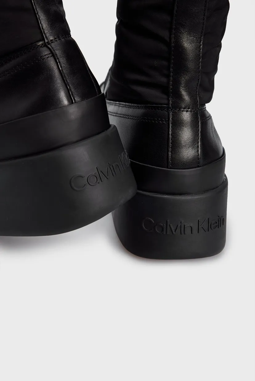Женские черные ботинки PADDED NYLON COMBAT BOOT 5