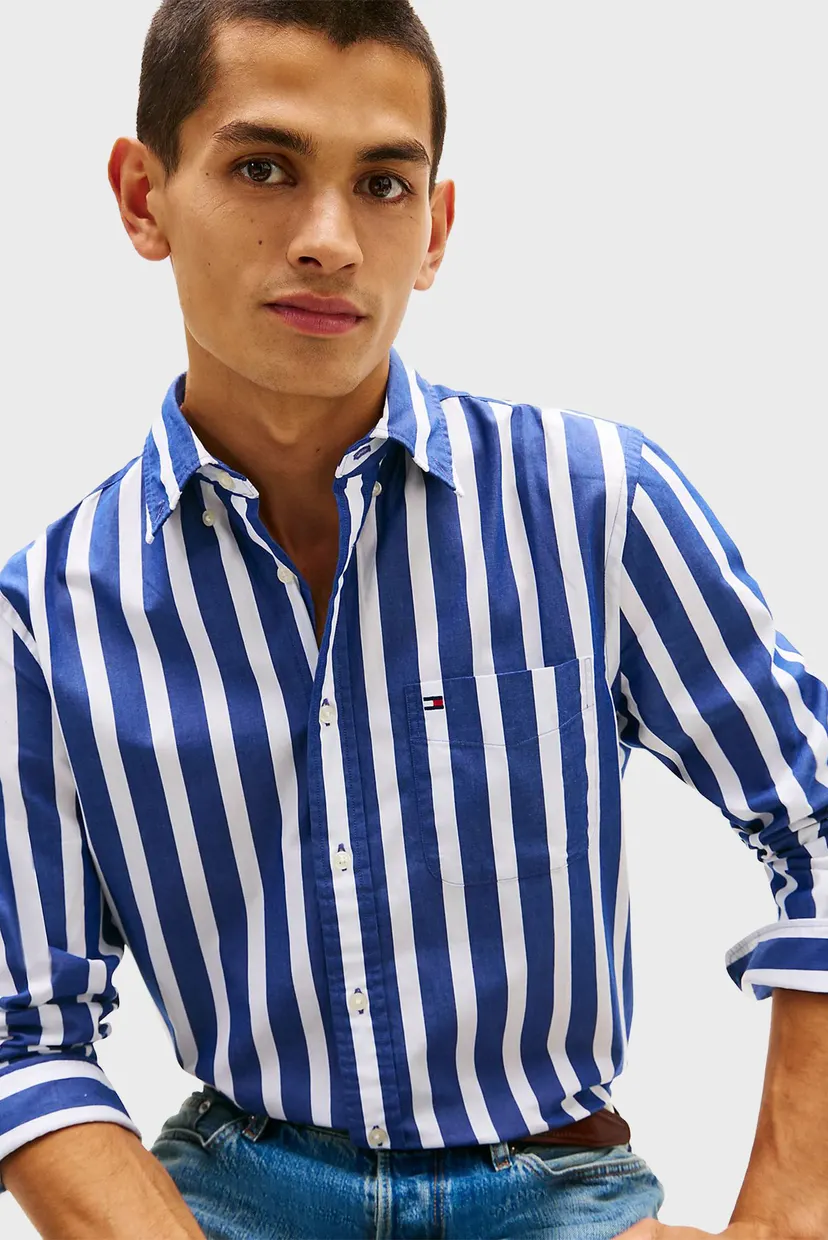 Рубашка FLEX POPLIN BOLD STRIPE SHIRT 4