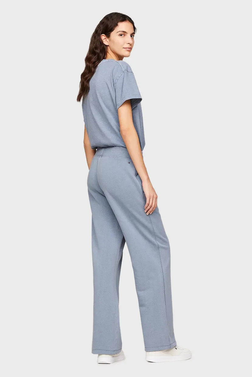 Женские синие спортивные брюки GMD CORP LOGO STR LEG SWTPNTS 3