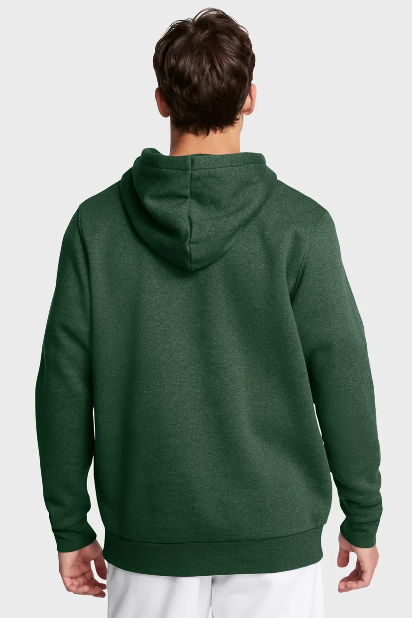 Мужское зеленое худи UA Essential Fleece Hoodie 3