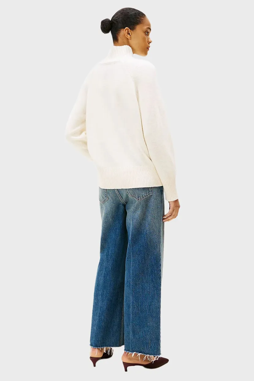 Свитер WOOL BLEND GRAPHIC MOCK-NK SWT 3