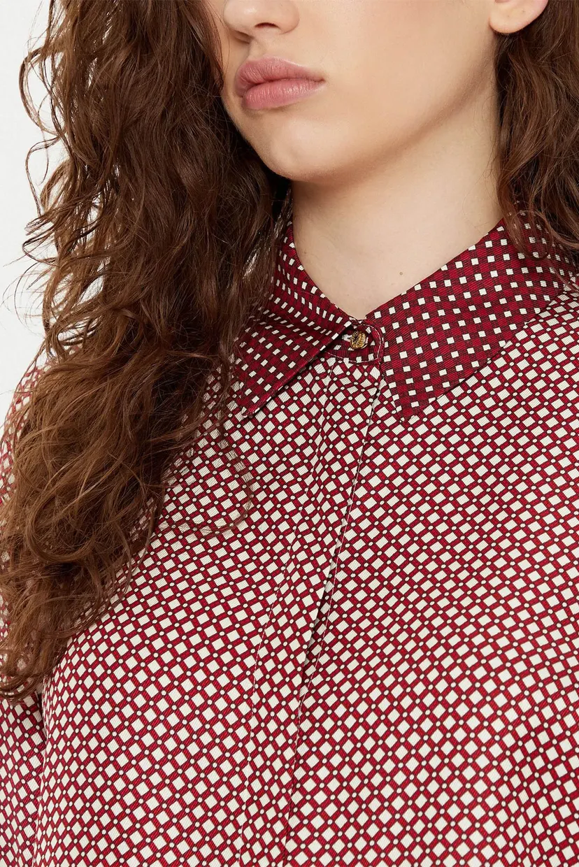 Рубашка FLUID VISCOSE REGULAR LS SHIRT 4