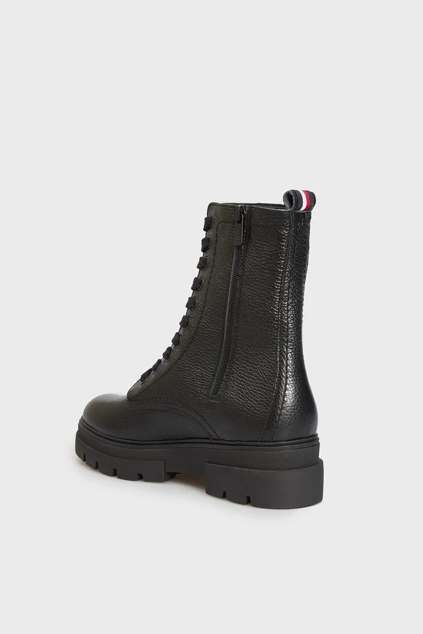 Ботинки MONOCHROMATIC LACE UP BOOT 3