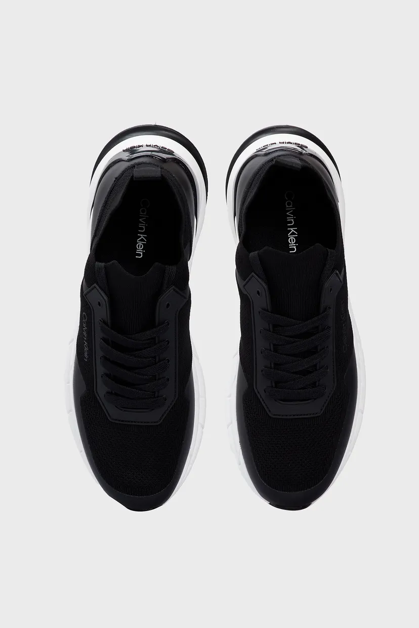 Мужские черные кроссовки LOW TOP LACE UP MIX 4