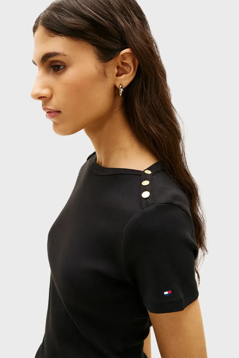 Футболка GOLD BUTTON SLIM SS TEE 4