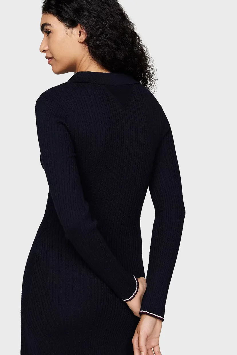 Платье THC CC GS CABLE POLO SWTR DRESS 4