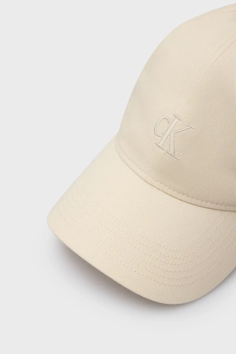 Мужская бежевая кепка MONOGRAM EMBROIDERY 4