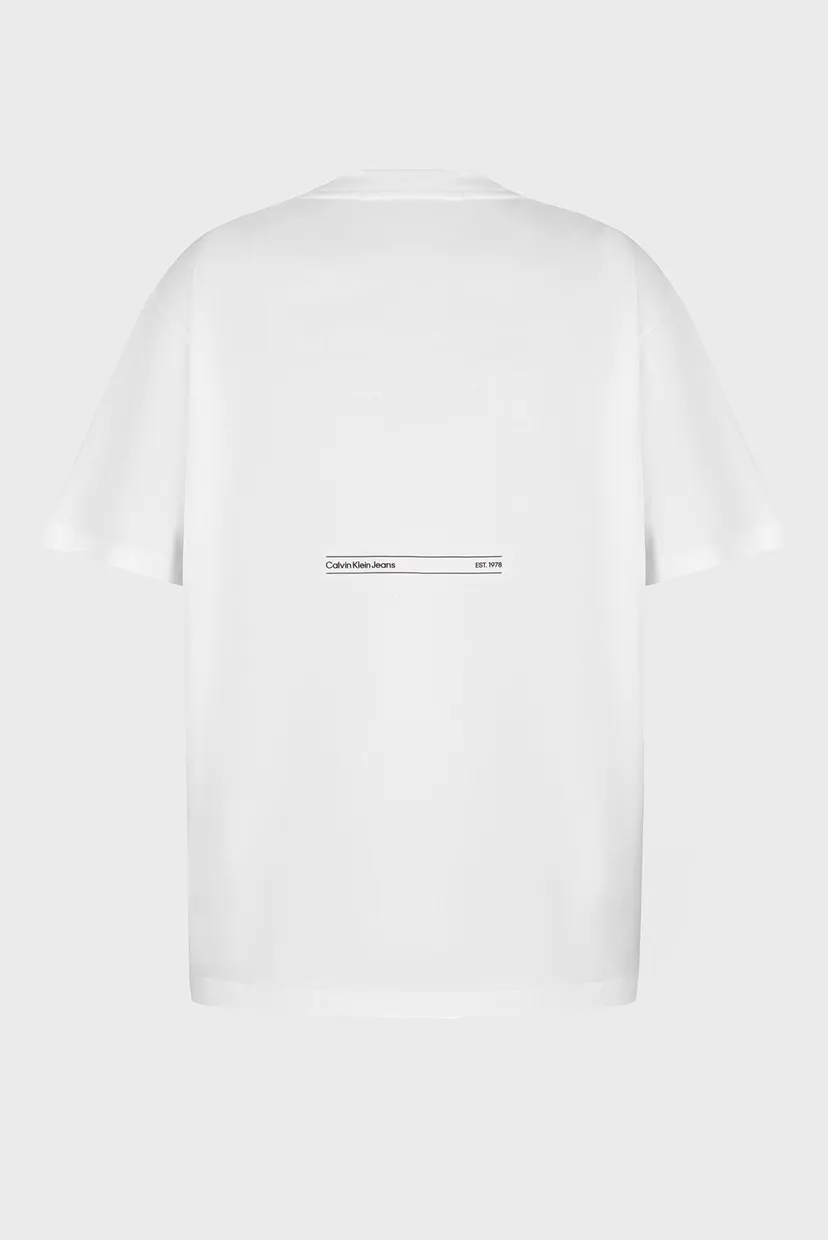 Мужская белая футболка EMBOSSED EUPHORIC FLORAL TEE 6