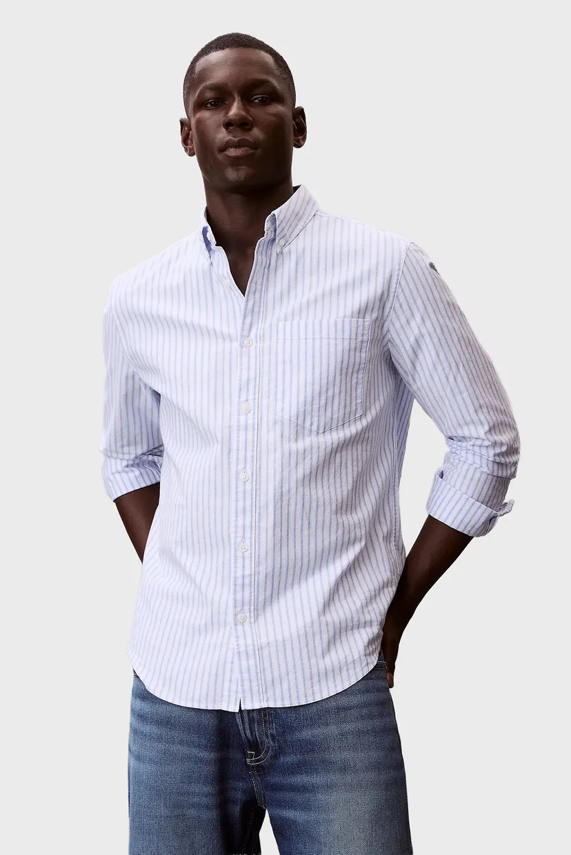 Рубашка LS YD STRIPE OXFORD CLASSIC SHIR 5