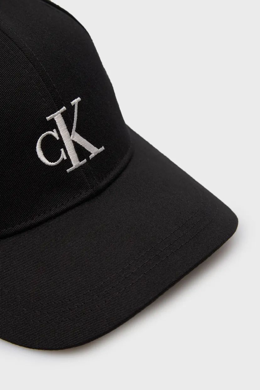 Мужская черная кепка MONOGRAM EMBRO CAP 4