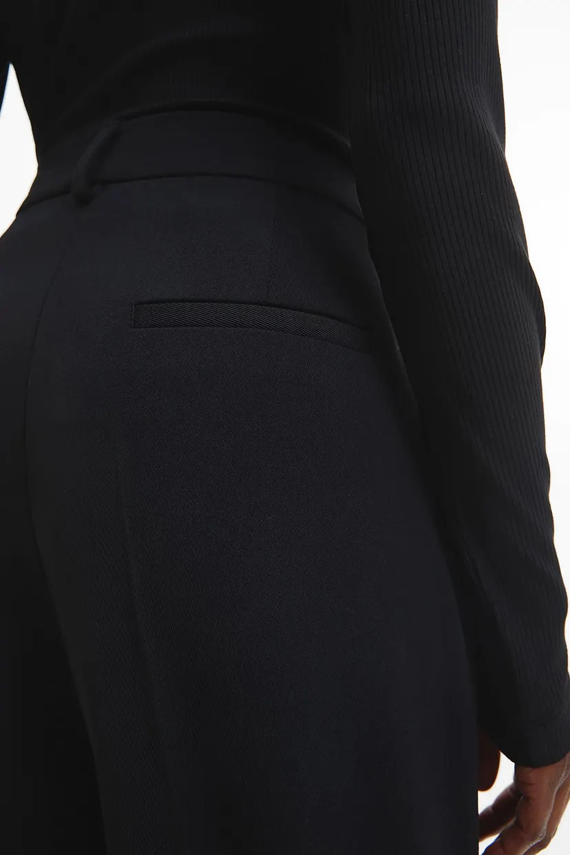 Брюки WOOL TWILL PLEATED STRAIGHT PANT 8