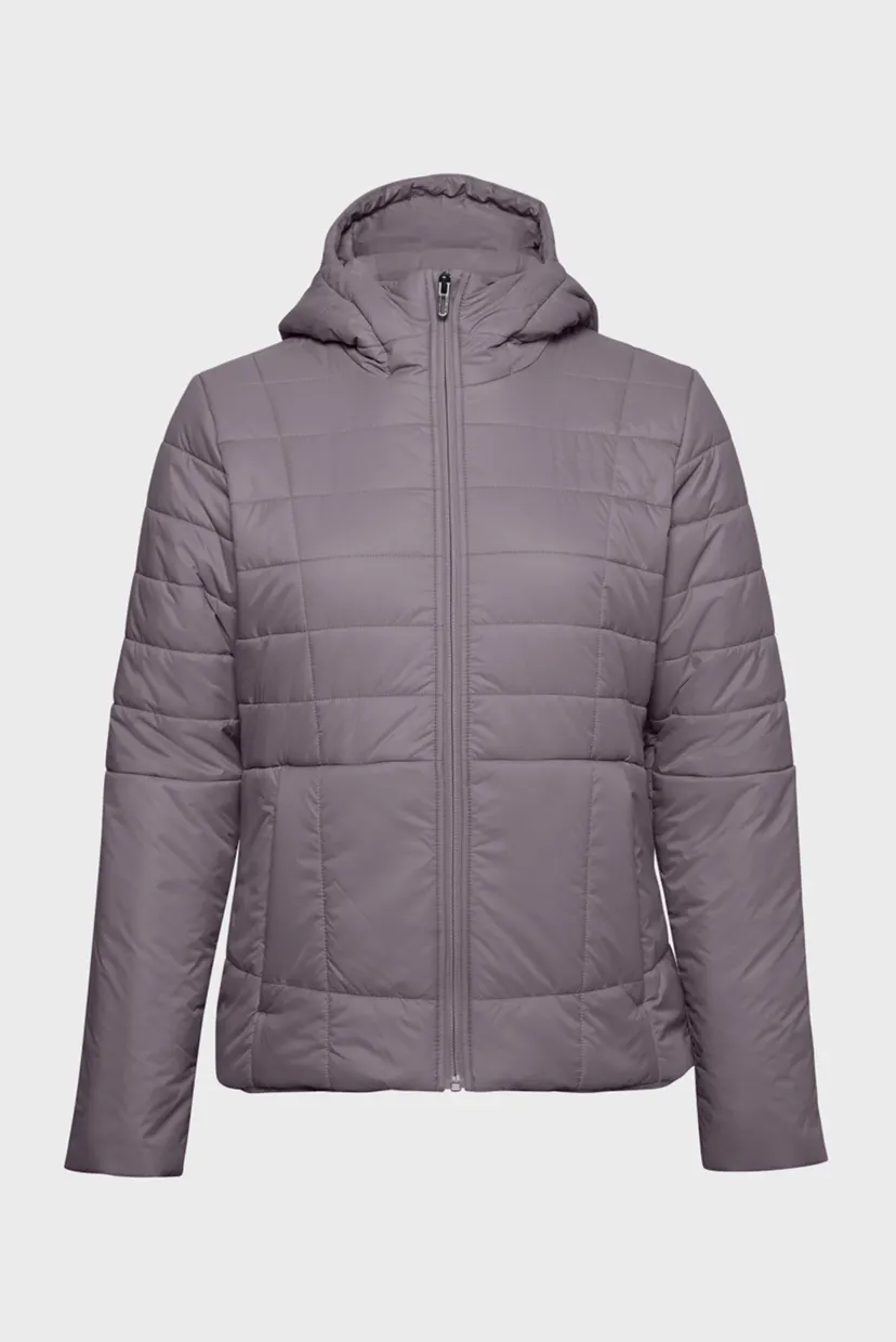 Женская сиреневая куртка UA Armour Insulated Hded Jkt 10