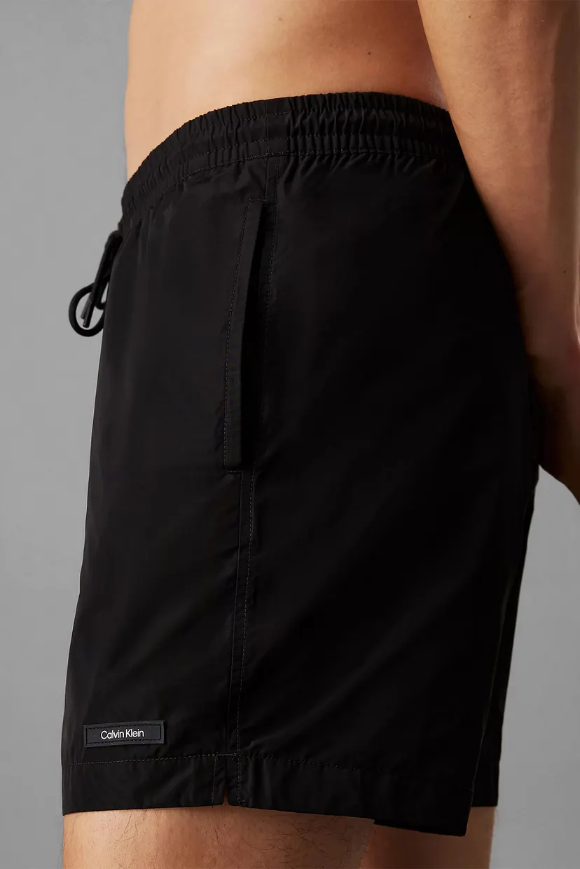 Мужские черные плавательные шорты MEDIUM DRAWSTRING 4