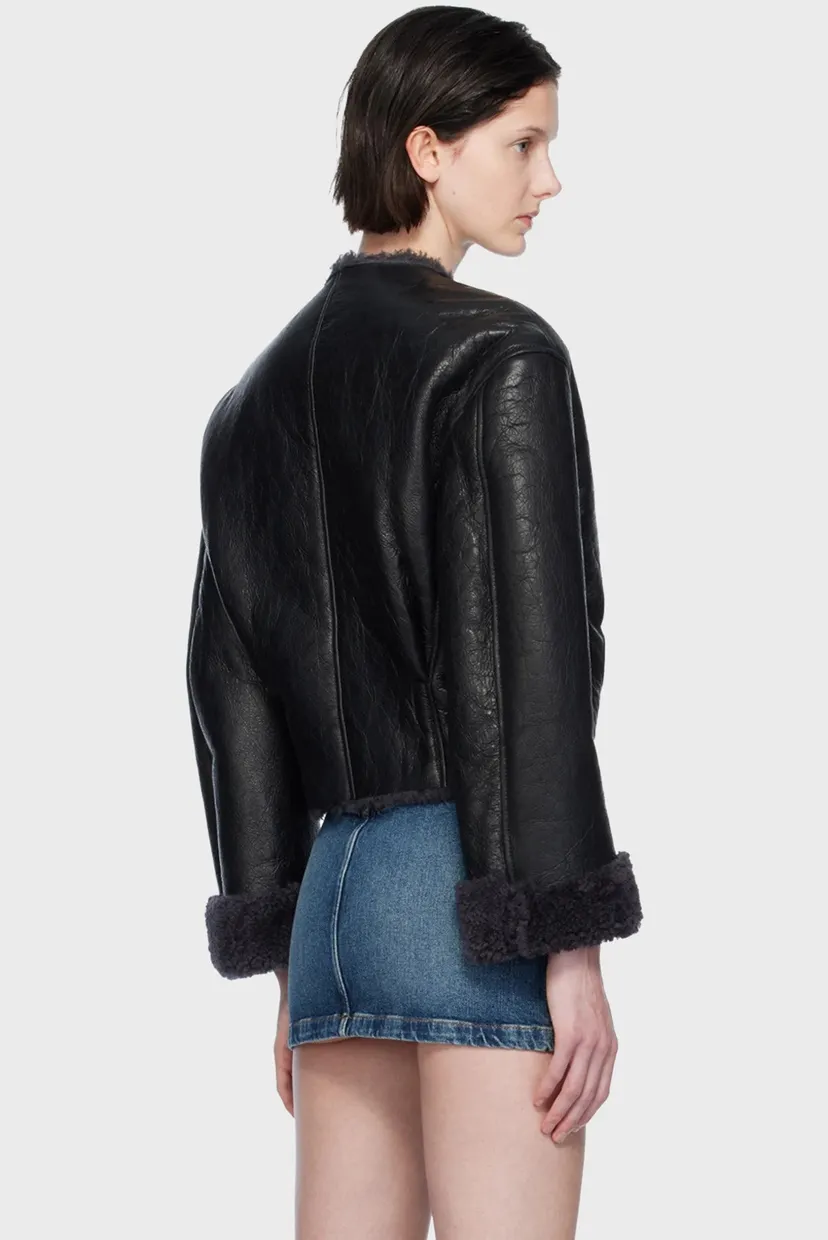 Куртка кожаная L-SHEAR JACKET 4