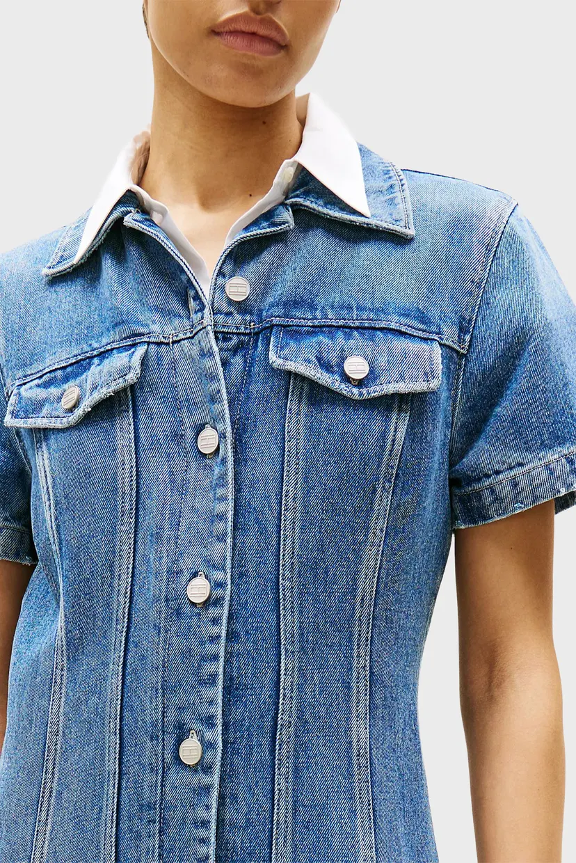 Платье/DNM LANA MIDI SHIRT DRESS 4