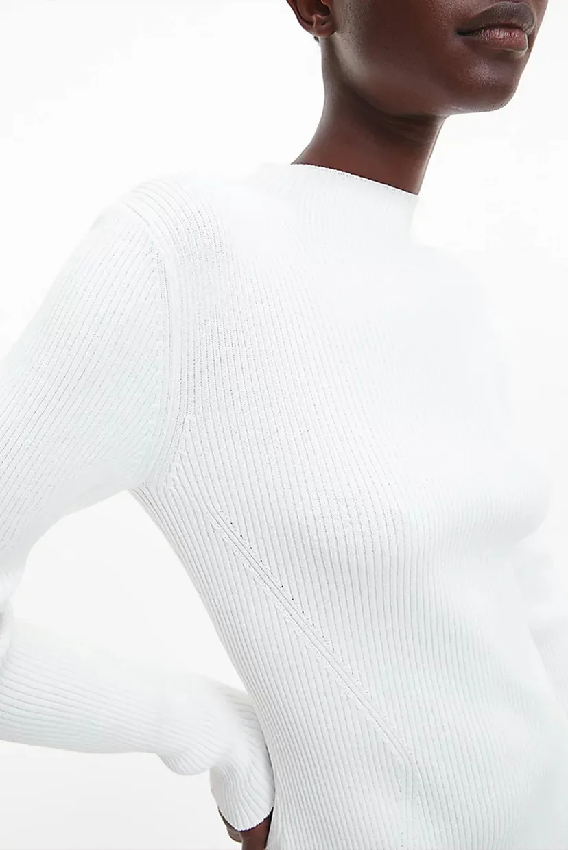Платье ICONIC RIB MOCK NECK DRESS 3