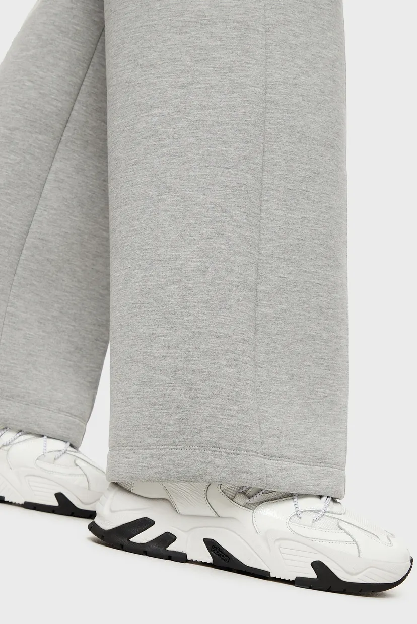 Женские серые брюки VISCOSE BONDED TAILORED PANT 5