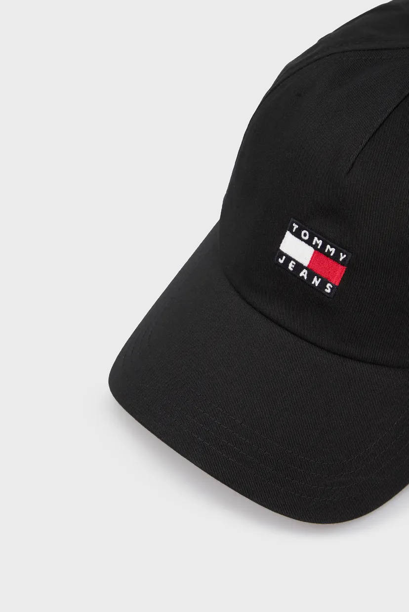 Мужская черная кепка TJM HERITAGE CORE CAP 4