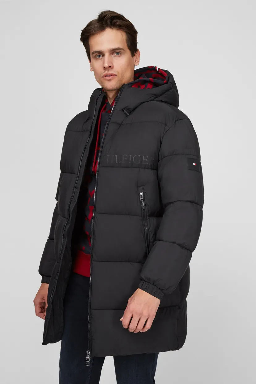Мужская черная куртка HIGH LOFT PARKA 3
