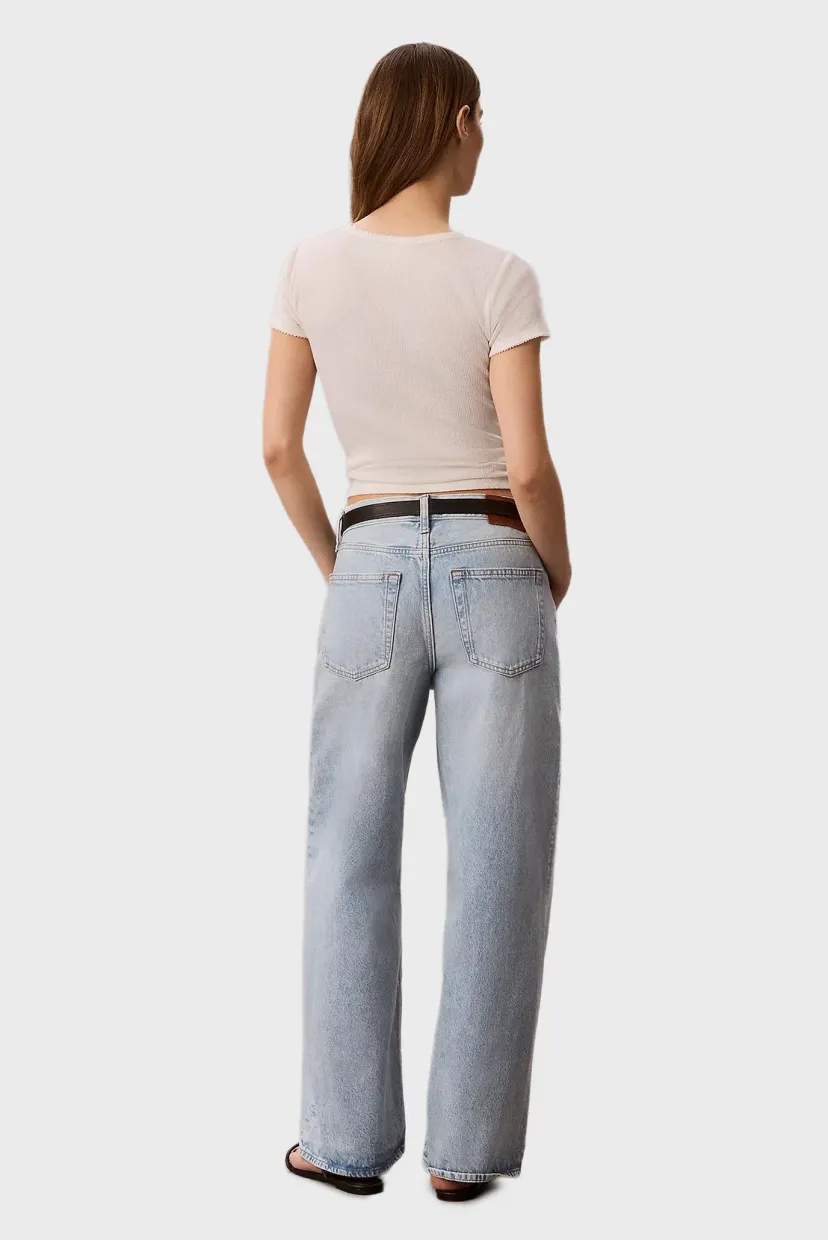 Джинсы LOW RISE BAGGY INDIGO STONE 4