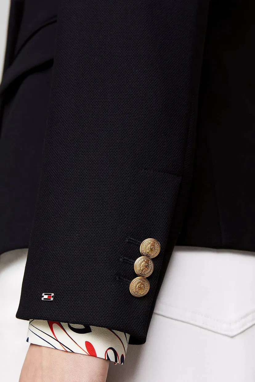 Пиджак PIQUE GOLD BUTTON REGULAR BLAZER 5