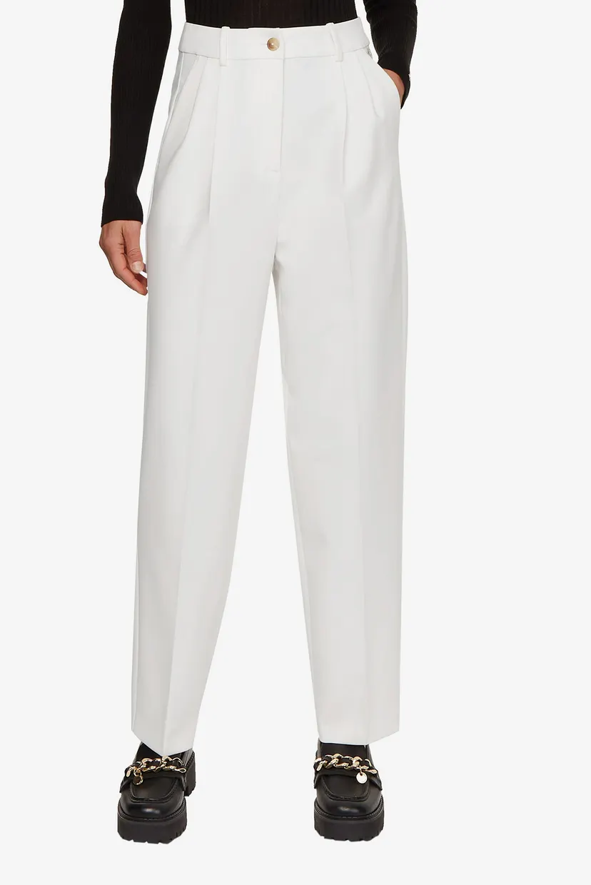 Брюки TAPERED PLEATED VIS BLEND PANT 4