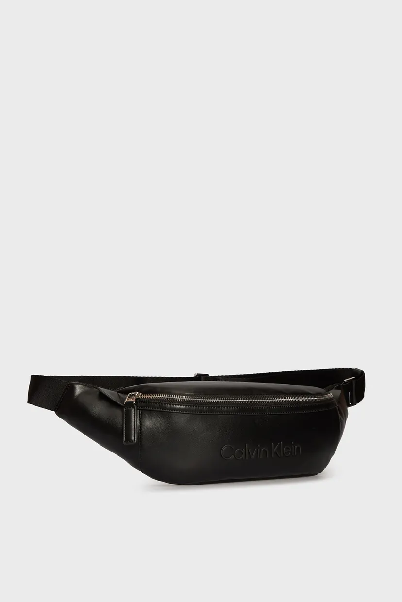 Мужская черная поясная сумка CK SET WAISTBAG 3