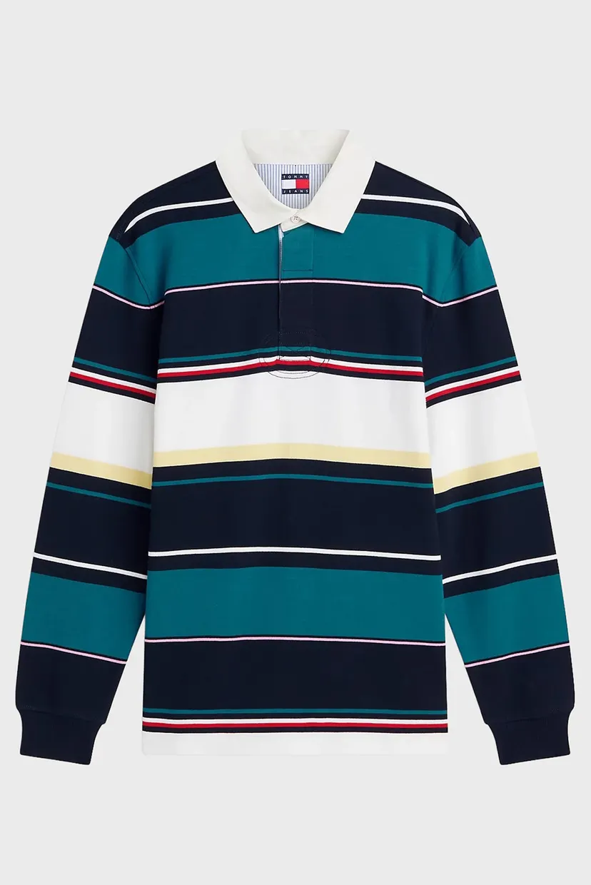 Поло с длинным рукавом/TJM RLX STRIPE RUGBY EXT 6